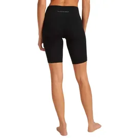 Icebreaker Merino Seamless Rib 8'' High Rise Sport-Shorts Schwarz XL