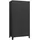 vidaXL Kleiderschrank Industrial 90 x 180 x 50 cm Schwarz