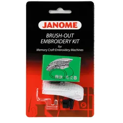 Janome Brush-Out Kit für Stickmaschinen