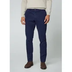 Hackett London für Herren. HM212510 Textur-Hose navy (32/32), Lässig, Baumwolle, Marine