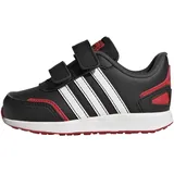 adidas Unisex Baby VS Switch 3 Lifestyle Running Hook and Loop Strap Shoes Sneaker, core Black/FTWR White/Vivid red, 23 EU