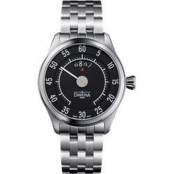 Davosa Pilot Newton Speedometer Automatic 161.587.50 - schwarz,silber - 44mm