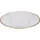 home&styling collection Flacher Teller 28 cm Transparent