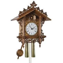 Romba -Bahnwärter Häuschen mit Email-Zifferblatt 39cm- 3407
