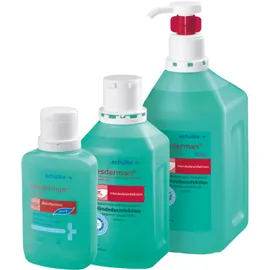 Schülke desderman® Händedesinfektion (ohne Farbstoff/Parfüm) 1 Liter, Euroflasche