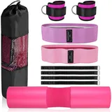 Langhantel Polster Pad Set VINTEAM Nackenpolster Fitness Pads Hip Thrust Polster