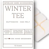 Interluxe Duftwachs Duft Duftnote Duftrichtung Winter Tee angenehm duftend Waxmelt 100% pflanzlich Duftwachswürfel Duftwachsblock Wachs mit Duftöl