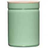 RIESS Vorratsdose mit Deckel Maxi Ø13cm 2,25 Liter Emaille slow green