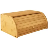 OEM Brotkasten Aus Bambusholz, Gerollt, 40x27x16 Begryf