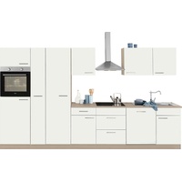 wiho Küchen Küchenzeile »Zell«, ohne E-Geräte, Breite 360 cm, weiß