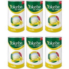 Yokebe Aktivkost Lactosefrei Vanille Pulver 6 x 500 g