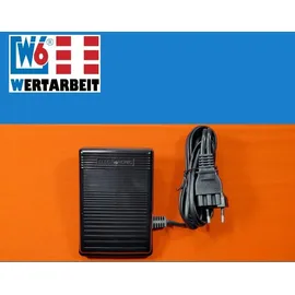 W6 Wertarbeit Freiarm-Nähmaschine N 1235/61 weiß