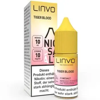 Linvo Tiger Blood NicSalt Liquid 10ml / 10mg