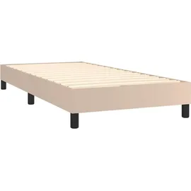 vidaXL Boxspringbett 100 x 200 cm Braun