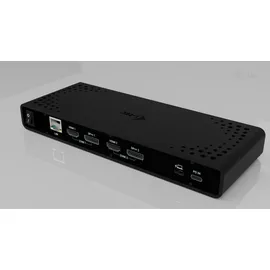 iTEC i-tec Universal Dual 4K Display Dock - 2x HDMI, 2x DP, 4x USB-A, 1x USB-C, 1x LAN, 85W PD, 100W USB-C Netzteil