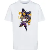 Mister Tee T-Shirt "MisterTee Every Shot Counts Tee", Jungen, Gr. 134/140, weiß, 100% Baumwolle, bedruckt, relaxed fit, Rundhals, Shirts T-Shirt