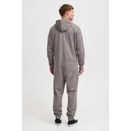 Blend Overall BLEND "Overall BHSalinho", Herren, Gr. L, N-Gr, grau (pewter mix), Obermaterial: 60% Baumwolle CO. 40% Polyester PES., Overalls Overall