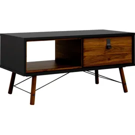 Home Affaire Ry Schwarz Walnuss 101,8 x 50 x 48,2 cm
