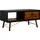 Home Affaire Ry Schwarz Walnuss 101,8 x 50 x 48,2 cm