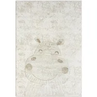 Carpet City Kinderteppich Creme, Beige, - 120x160 cm -