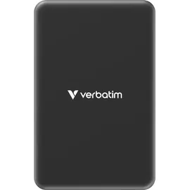 Verbatim Charge 'n' Go Essentials 10000 mAh Kabelloses Aufladen Schwarz