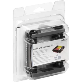Durable Farbband und 100 Plastikkarten Duracard Printing Set, sortiert, 891300