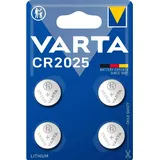 Varta CR2025 (4 Stk., CR2025, 160 mAh), Batterien + Akkus