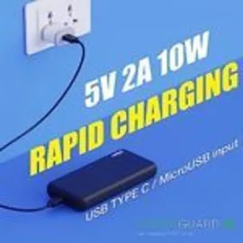 Verico Powerbank Guard Xl, 10.000mah, Schwarz