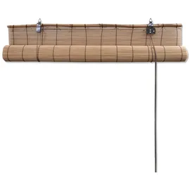 vidaXL Bambusrollos 2 Stk. Braun 120x220 cm