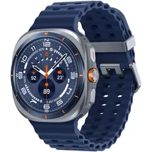Samsung Galaxy Watch Ultra (2025) LTE 47 mm Titanium Blue Marine Band Blue