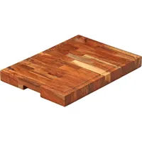 vidaXL Schneidebrett Akazie 1 42 x 30 x 4 cm Braun