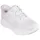 SKECHERS Go Walk Now White Textile / Pink Trim 36