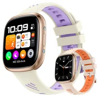 Smartwatch, Smartwatch Damen mit Telefonfunktion Uhren Herren Smartwatch (1,72" HD Voll Touchscreen Zoll) IP68 Wasserdicht Fitness Tracker