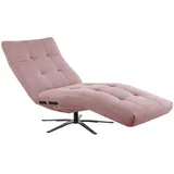 Kawola Relaxliege, Pink, Schwarz, Textil, Echtholz, 1-Sitzer, Füllung: Komfortschaum, 82x115x156 cm, Wohnzimmer, Sessel, Relaxliegen