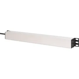Digitus Steckdosenleiste 2 m Schwarz/Silber 9 St.