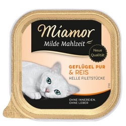 Miamor Milde Mahlzeit Geflügel pur & Reis 32x100 g