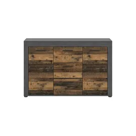 xonox.home Sideboard Jam Matera Nachbildung Old Wood Nachbildung B/H/T: ca. 80x125x35 cm B: 125 H: 80 T: 35.0