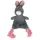 Bunny Puppy Hundespielzeug Hase mit Seil Lavendel