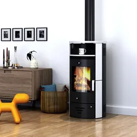 Accente Kaminofen »Casablanca 3.0 Keramik, 7,5 kW mit Wärmefach