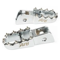 Fußrasten Beifahrer Derbi STR8 CNC Grooves (Set)