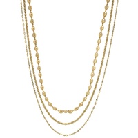 Giorgio Armani Emporio ARMANI Damenkette mehrreihig Metall goldfarben, EGS3111710