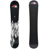 F2 Snowboard Rental Machine Tip und Tail Protector 168xw cm Schwarz 2024/25 schwarz 168 CM Wide