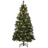 Dehner künstlicher LED-Weihnachtsbaum Aron, ca. H180 cm, Grün