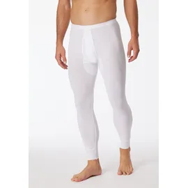 SCHIESSER Lange Unterhose unifarben weiß M 1er Pack