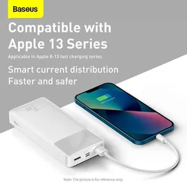 Baseus Bipow 20000mAh 15W Weiss OS (PPBD050102)
