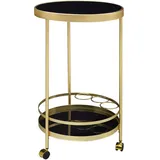 Wohnling WL6.000 Design Servierwagen Rund Ø 45cm