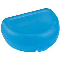 Zahnspangenbox small hellblau transparent