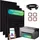 myvoltaics Balkonkraftwerk mit Speicher 1760+ Watt - inkl. Anker SOLIX Solarbank 2 Pro (1,6 kWh)