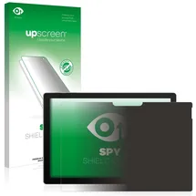 Upscreen Anti-Spy Blickschutzfolie für Microsoft Surface Pro 7 Schwarz