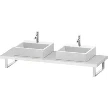Duravit L-Cube Konsole Weiß Matt Dekor